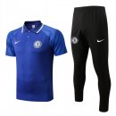 Polo Chelsea Set Completo 2022/23 Blu