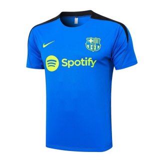 Maglia Formazione Barcellona 24/25 Blu Nero