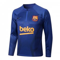 Felpa Allenamento Barcellona 2023 Blu 2