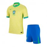 Maglia Brasile Home Bambino 2024