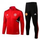 Giacca Manchester United 2023 Rosso Nero