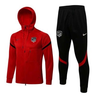 Giacca Cappuccio Atletico Madrid 2022 Rosso