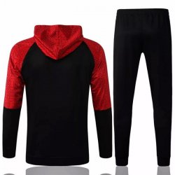 Giacca Cappuccio AC Milan 2021/22 Rosso Nero