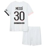 Maglia Paris Saint Germain NO.30 Messi Away Bambino 2021/22