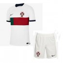 Maglia Portogallo Away Bambino 2022/23