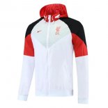 Giacca a vento Liverpool 2021/22 Bianco Rosso