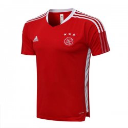 Maglia Formazione Ajax Set Completo 2022 Rosso