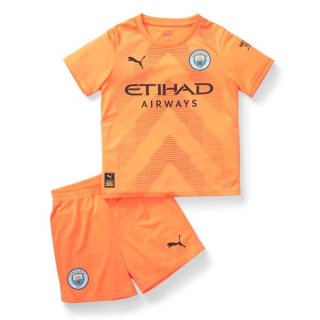 Maglia Manchester City Portiere Bambino 2022/23 Rosa