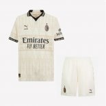 Maglia AC Milan Beige Bambino 2023/24