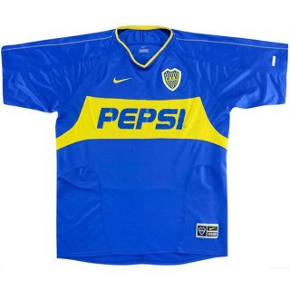 Thailandia Maglia Boca Juniors Home Retro 2003 2004 Blu