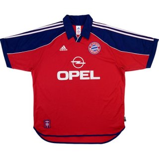 Thailandia Maglia Bayern Home Retro 1999 2001 Rosso