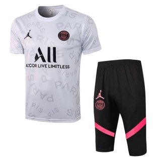 Maglia Formazione Paris Saint Germain Set Completo 2022 Bianco