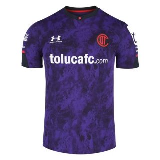 Thailandia Maglia Deportivo Toluca Terza 2021/22 Porpora