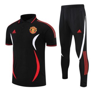 Polo Manchester United Set Completo 2022/23 Nero