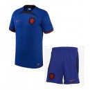 Maglia Paesi Bassi Away Bambino 2022/23