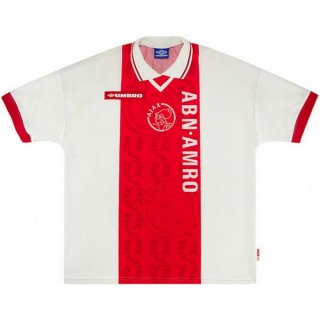 Thailandia Maglia Ajax Home Retro 1998 1999 Rosso Bianco