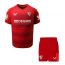 Maglia Sevilla FC Away Bambino 2022/23