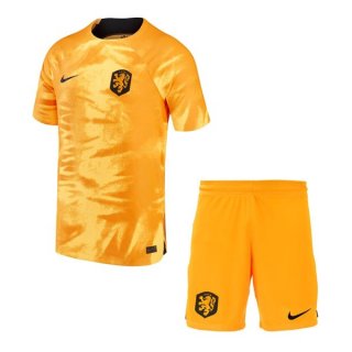 Maglia Paesi Bassi Home Bambino 2022/23