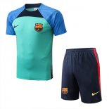 Maglia Formazione Barcellona Set Completo 2022/23 Verde