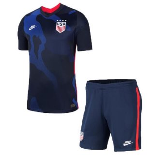 Maglia United States Away Bambino 2020 Blu