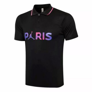 Polo Paris Saint Germain 2021/22 Nero Porpora