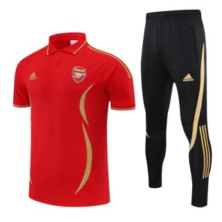 Polo Arsenal Set Completo 2022/23 Rosso