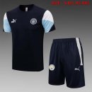 Maglia Formazione Manchester City Set Completo 2022 Nero