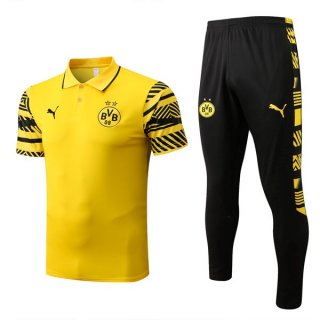 Polo Borussia Dortmund Set Completo 2022/23 Giallo