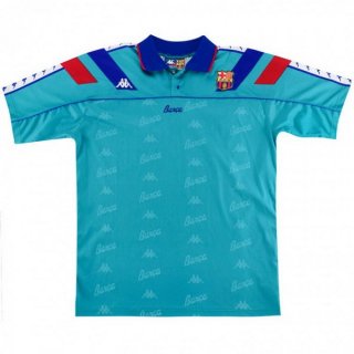 Thailandia Maglia Barcellona Away Retro 1992 1995 Blu