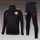 Bambino Giacca Manchester United 24/25 Nero Rosso