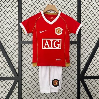 Maglia Manchester United Home Retro Bambino 2006 2007