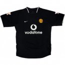 Thailandia Maglia Manchester United Away Retro 2003 2005 Nero