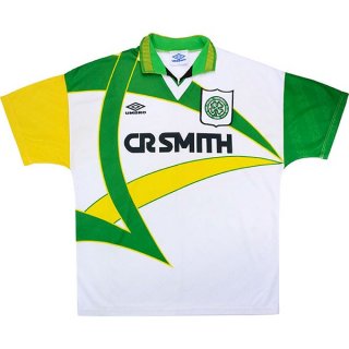 Thailandia Maglia Celtic Terza Retro 1994 1995 Bianco