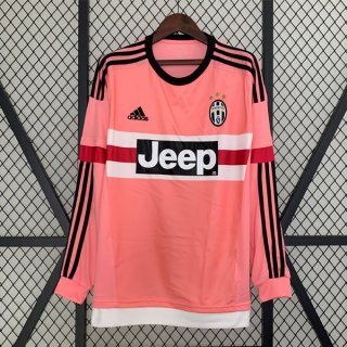 Thailandia Maglia Juventus Seconda ML Retro 2015 2016