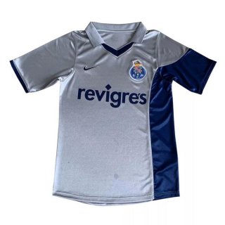 Thailandia Maglia Oporto Away Retro 2001 Grigio