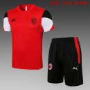 Maglia Formazione AC Milan Set Completo 2022 Rosso Nero