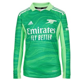 Thailandia Maglia Arsenal Portiere ML 2021/22 Verde