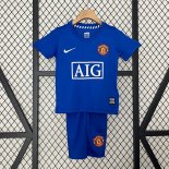 Maglia Manchester United Away Bambino Retro 2008-2009