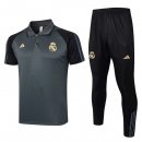 Polo Real Madrid Set Completo 2024/25 Grigio