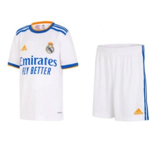 Maglia Real Madrid Home Bambino 2021/22 Bianco