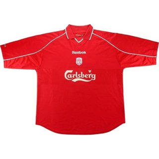 Thailandia Maglia Liverpool Home Retro 2000 2002 Rosso