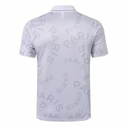 Polo Paris Saint Germain 2021/22 Bianco Rosa