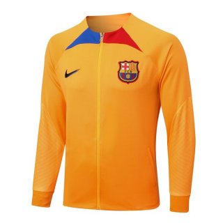 Felpa Barcellona 2023 Arancione Blu