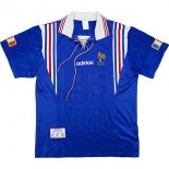 Thailandia Maglia Francia Home Retro 1996 Blu