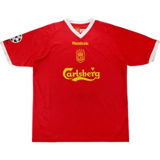 Thailandia Maglia Liverpool Home Retro 2001 2003 Rosso