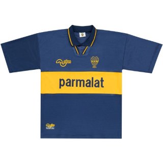 Thailandia Maglia Boca Juniors Home Retro 1994 1995 Blu