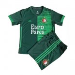 Maglia Feyenoord Rotterdam Away Bambino 2021/22 Verde