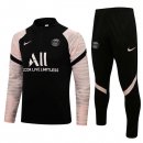 Felpa Allenamento PSG 2022 Rosa Nero