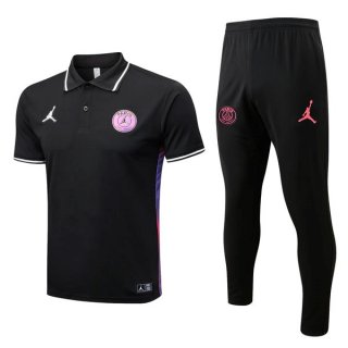 Polo PSG Set Completo 2022/23 Nero