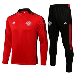 Giacca Manchester United 2022 Rosso Bianco 1